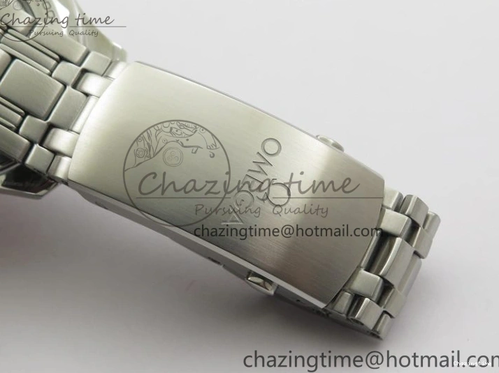 0202 Seamaster Diver 300M ORF 1:1 Best Edition Black Ceramic White Dial on SS Bracelet A Reliable 7865